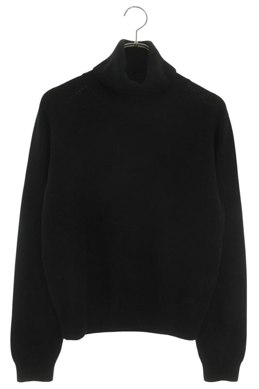 CELINE Black Cashmere Turtleneck Knit Size S