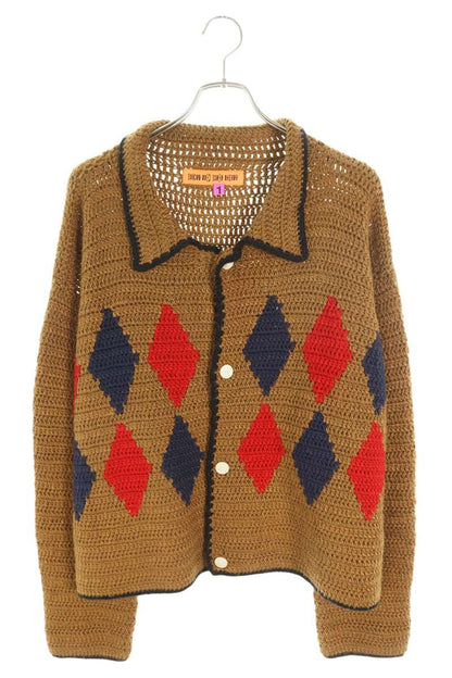 CPFM RODEO CROCHET KNIT CARDIGAN Brown Size S