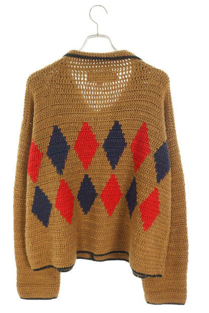 CPFM RODEO CROCHET KNIT CARDIGAN Brown Size S