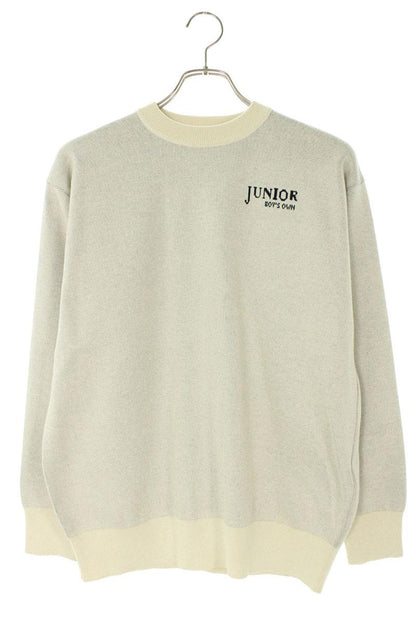 TOGA White Cotton Crew Neck Knit Size S