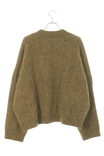 Martine Rose Brushed Graphic V-neck Sweater Size L