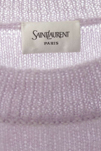 Saint Laurent Paris Knit Sweater Pink Size XXL