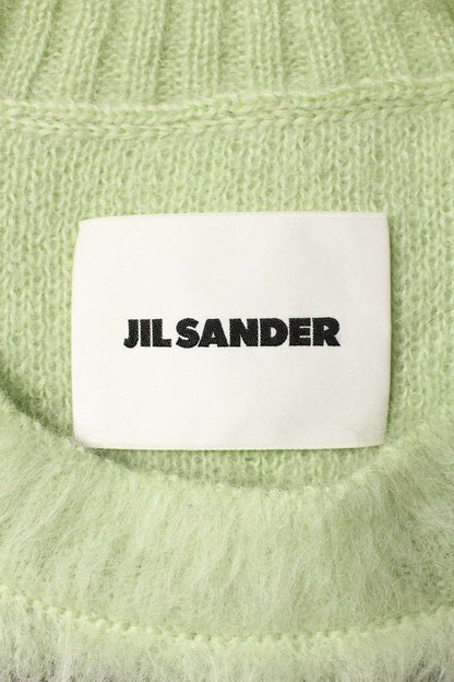 JILSANDER 25AW Mohair Crewneck Knit Black/Green Size M