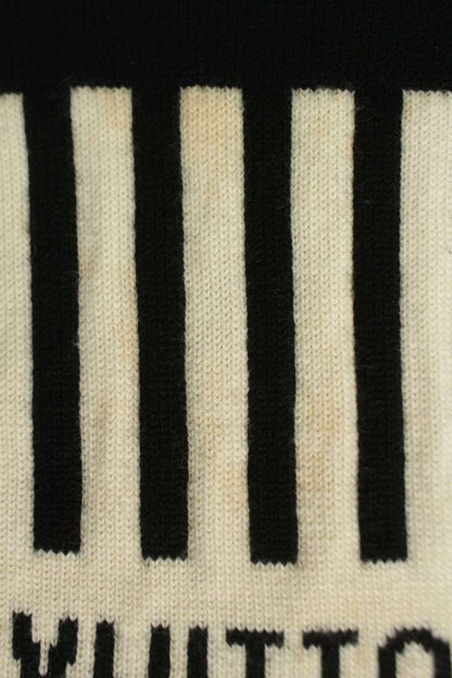 Louis Vuitton Logo Knit Sweater Black Size XL