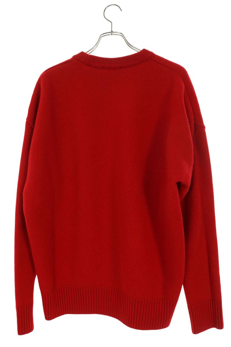 AMI Alexandre Mattiussi Heart A Logo Knit Sweater Size L