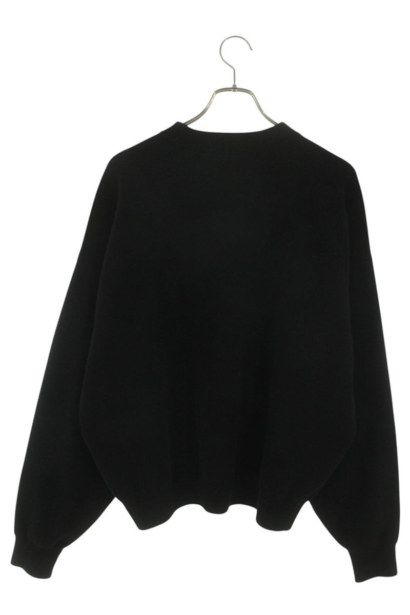 ALEXANDER WANG Logo Knit Black Size XS