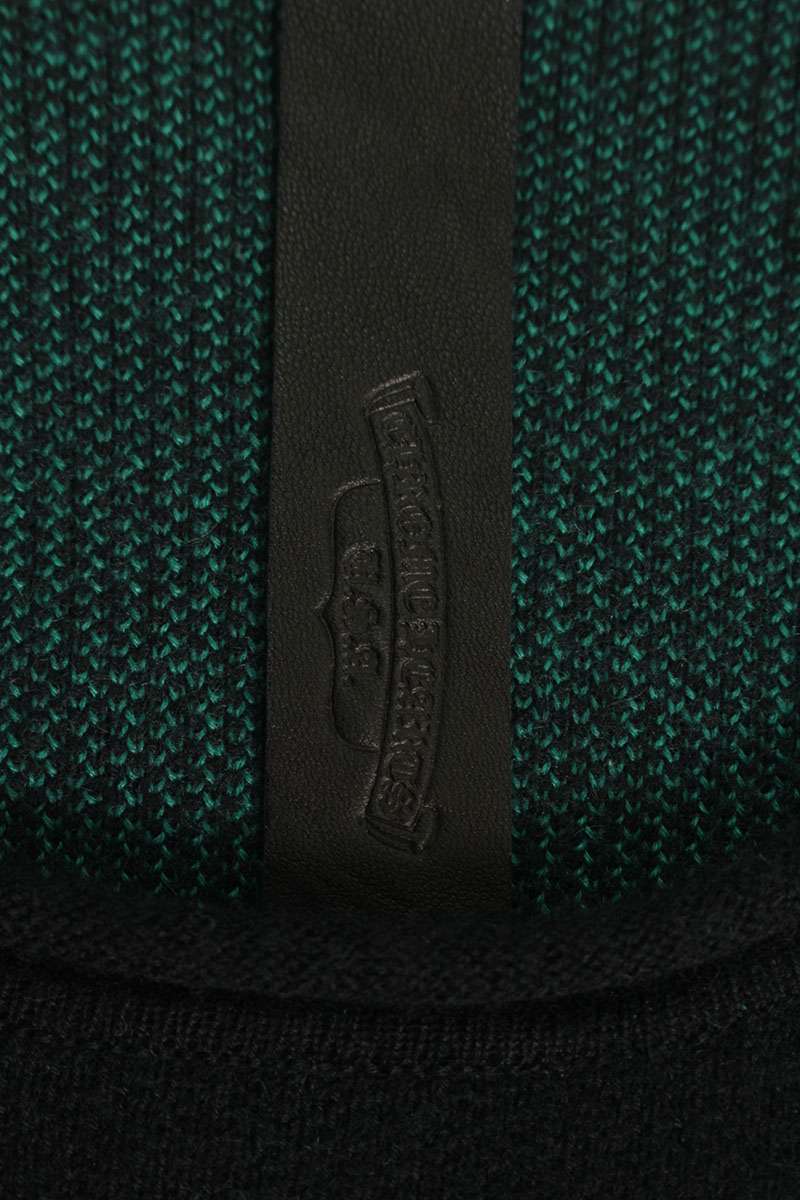 Chrome Hearts Scroll Label Logo Cashmere Knit Size L