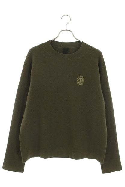 Chrome Hearts Cashmere Knit Khaki Size M