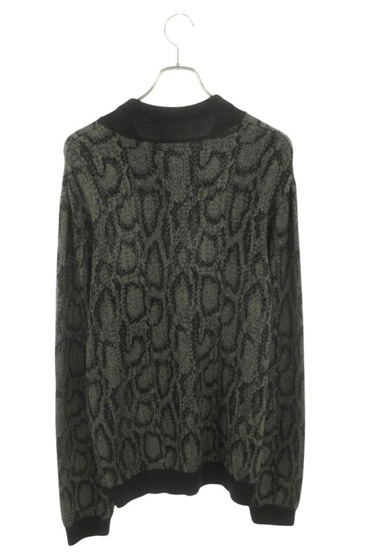 Carhartt Snake Print Polo Knit Black Size M