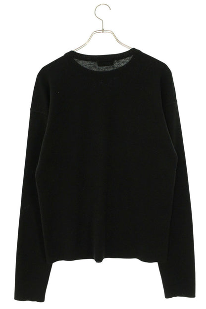 Lemaire Wool Knit Sweater Black Size S