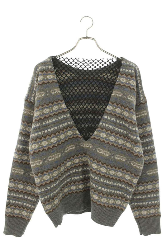 Raf Simons Knit Sweater Gray Size S