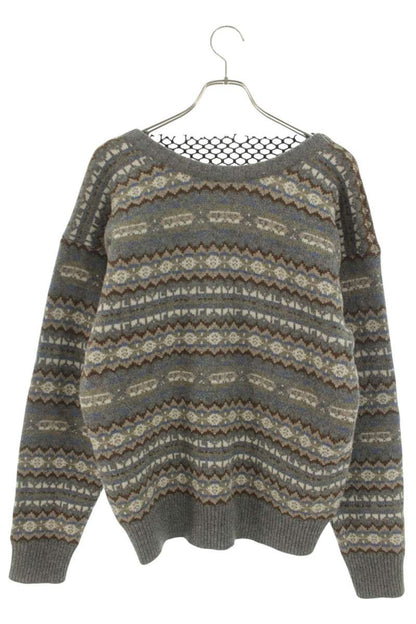 Raf Simons Knit Sweater Gray Size S