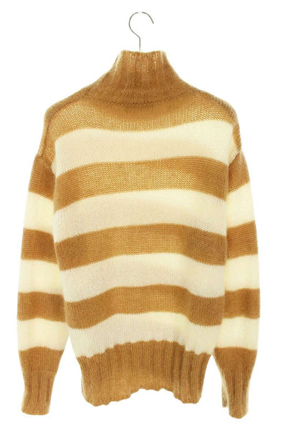 Fendi Knit Sweater Beige x White Size 46