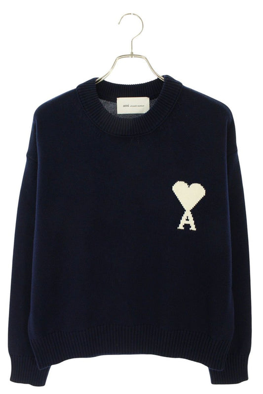 AMI Alexandre Mattiussi 26SS Heart A Crewneck Knit Size L