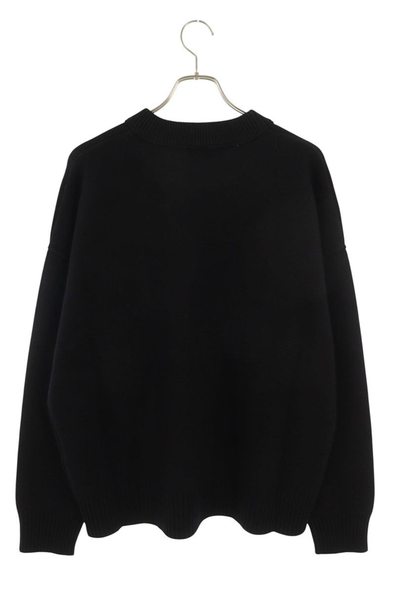AMI Alexandre Mattiussi Heart A Embroidered Crewneck Size L