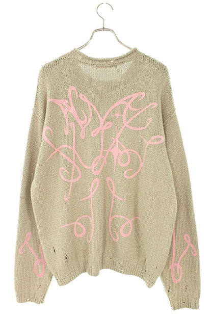 ACNE STUDIOS Beige Crewneck Knit Size S