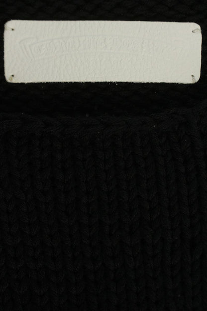 Chrome Hearts Sleeve Cross Patch Cashmere Knit Size XXL