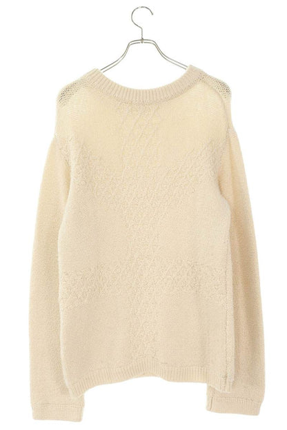 Fujimoto Cotton Crewneck Knit White Size L