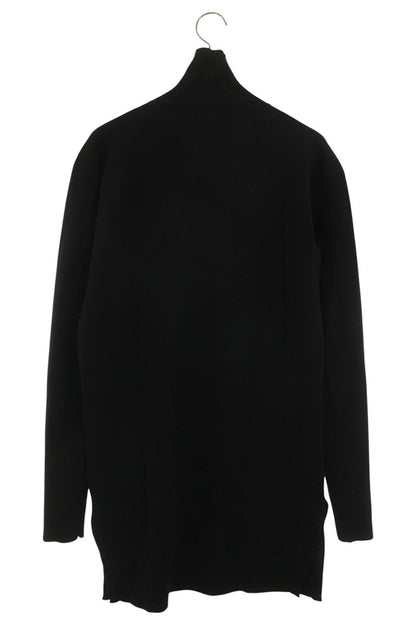 Rick Owens 18AW High Neck Slit Knit Black Size S