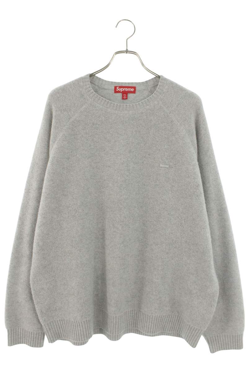 Supreme 24AW Terry Small Box Sweater Gray Size XXL