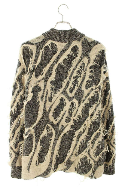 Louis Vuitton 23SS Knit Sweater Black x White Size M