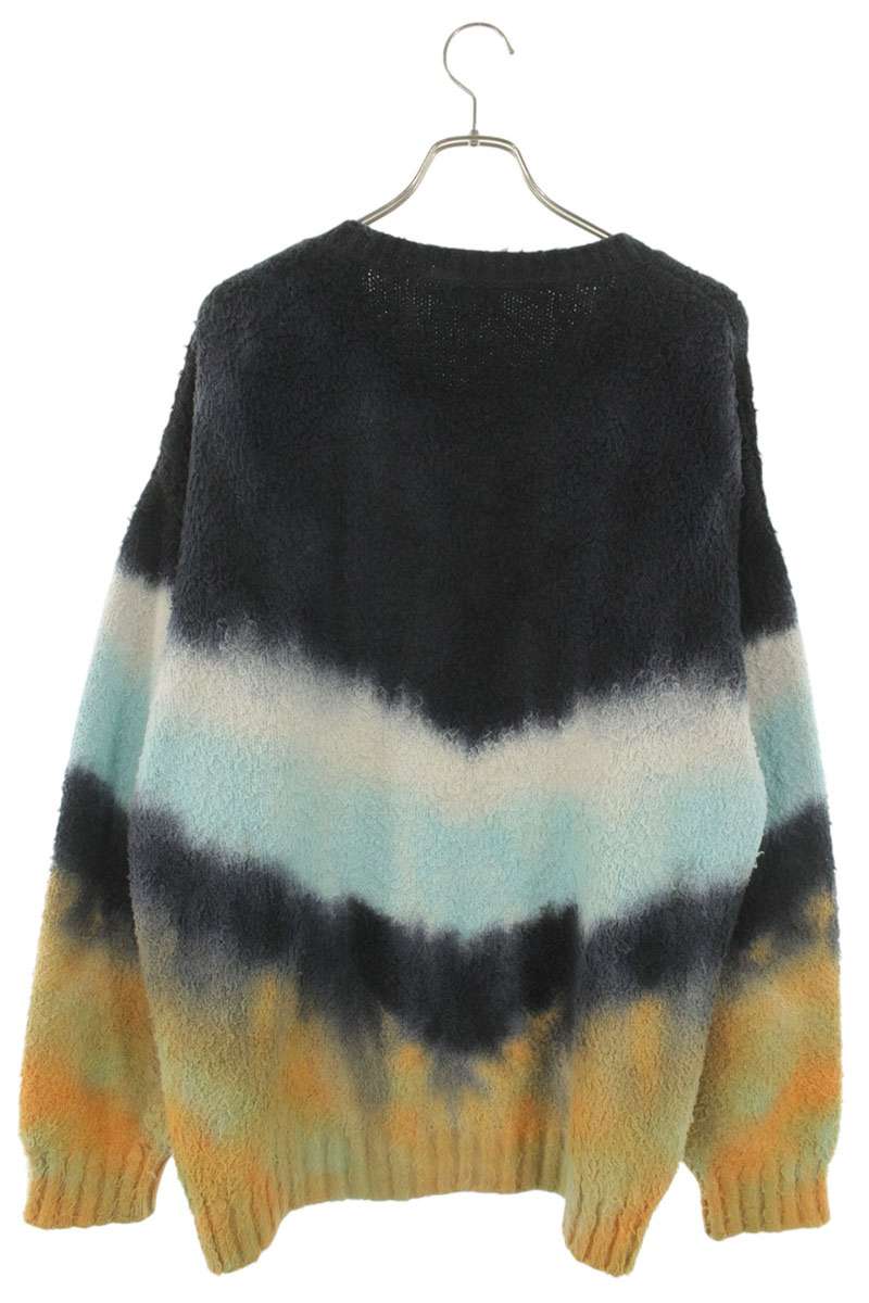 CELINE Gradient Oversized Knit Multi Cotton Blend Size S