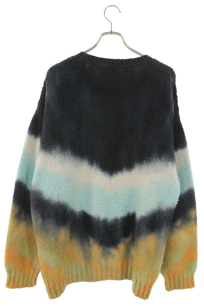 CELINE Gradient Oversized Knit Multi Cotton Blend Size S