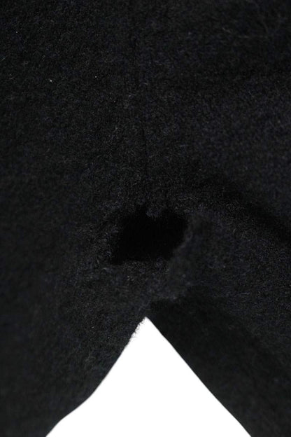 ACNE STUDIOS Face Logo Yak Wool Knit Black Size L