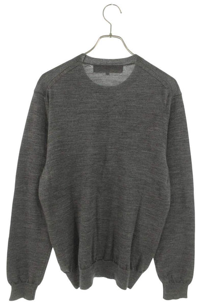 Comme des Garcons AD2005 Striped Knit Sweater Gray Size L