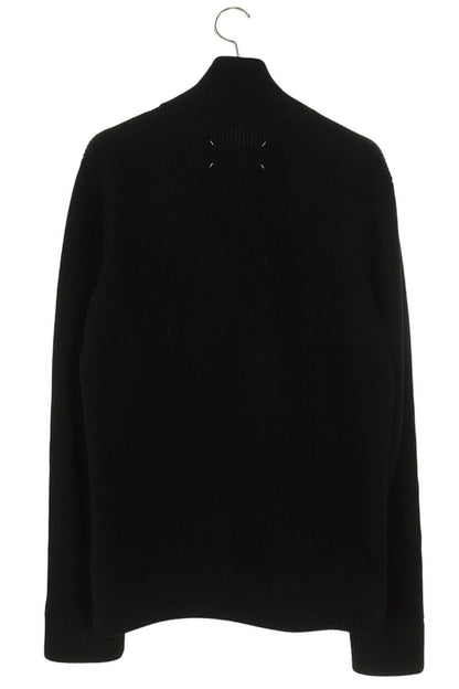 Maison Margiela Cotton Wool 7G Driver Knit Black Size XS