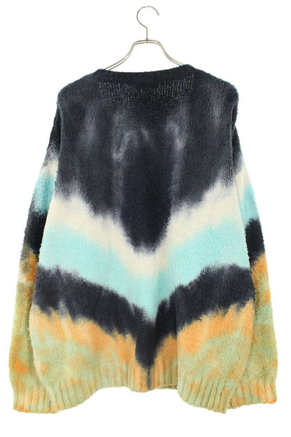 CELINE Oversized Gradient Knit Multi Cotton Blend Size L