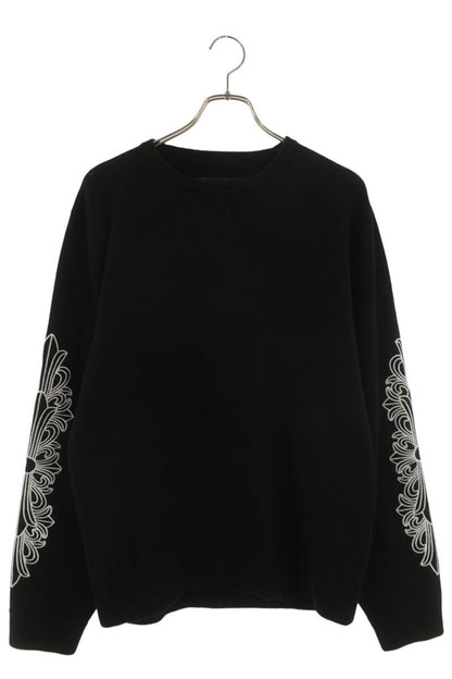 Chrome Hearts U LIFE SENTENCE Floral Emb. Cashmere Size L