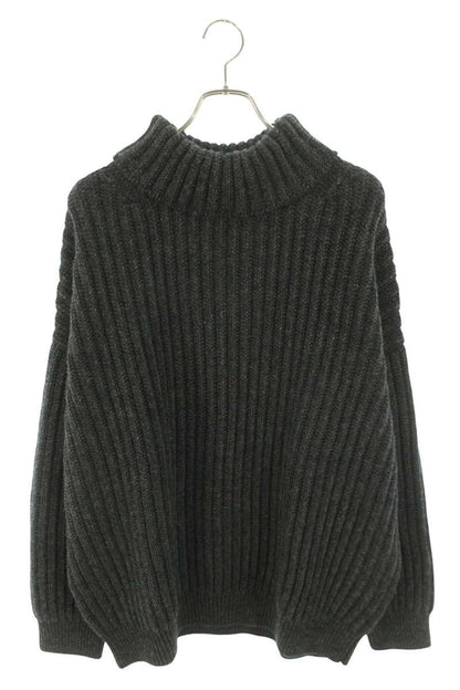Visvim Anplus Wool Linen Turtleneck Knit Gray Size L