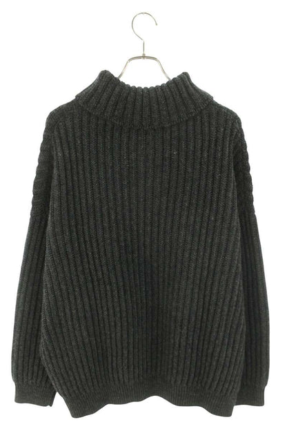 Visvim Anplus Wool Linen Turtleneck Knit Gray Size L