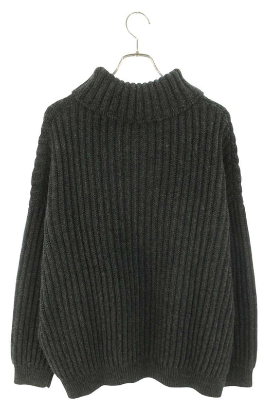 Visvim Anplus Wool Linen Turtleneck Knit Gray Size L