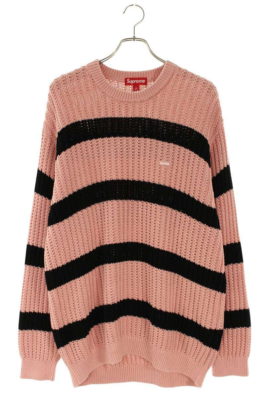 Supreme Loose Gauge Stripe Small Box Sweater 25SS Size L