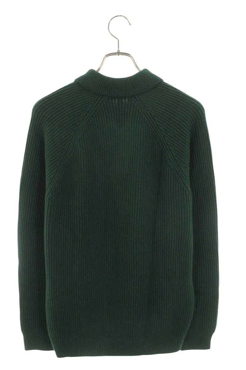 Supreme 24AW Small Box Polo Sweater Green Size M
