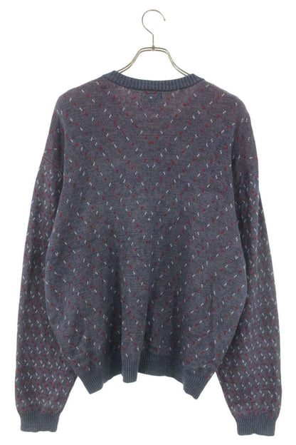 Human Made HEART KNIT SWEATER Blue Size XXL