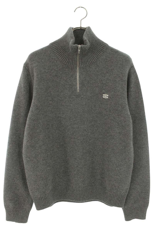 CELINE 24AW Triomphe Trucker Sweater Wool Cashmere Size M