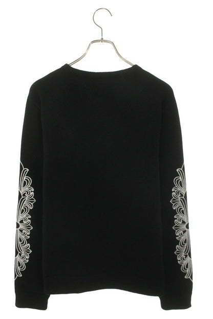 Chrome Hearts U LIFE SENTENCE Floral Emb. Cashmere Size M
