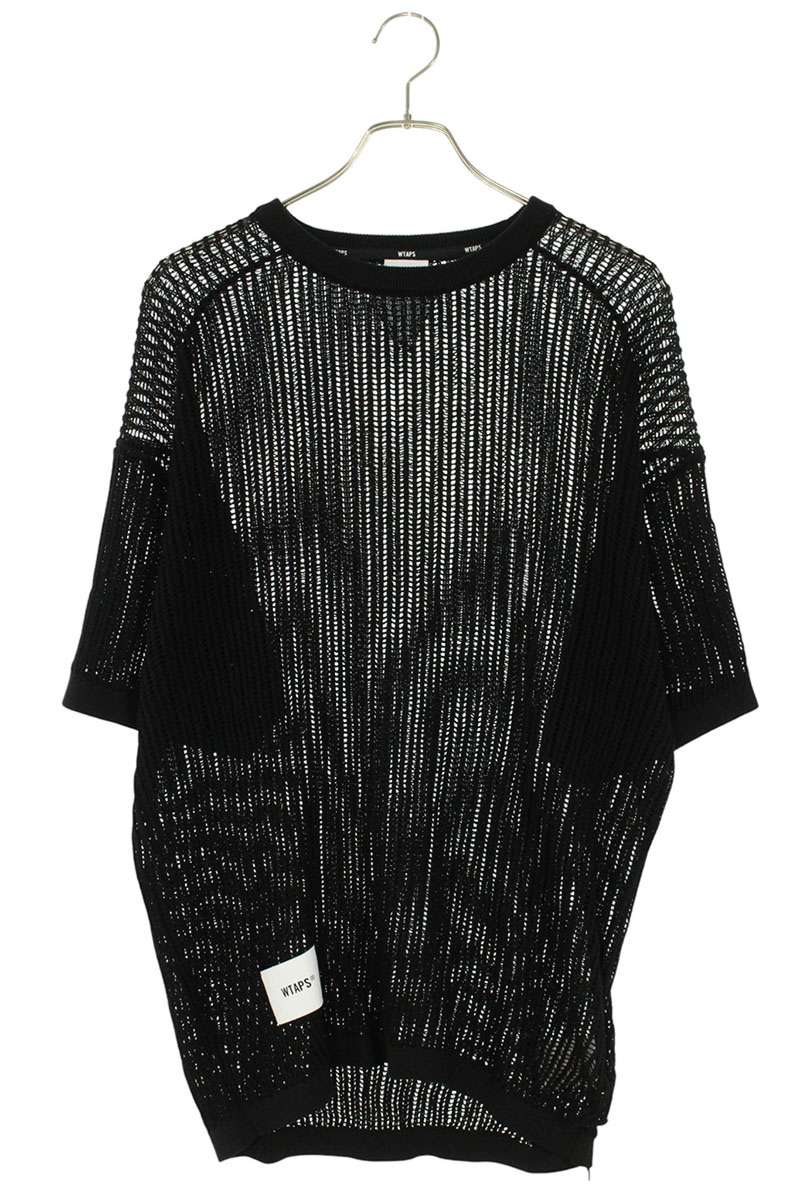 Wtaps 25SS Cotton Knit Sweater Black Size 3