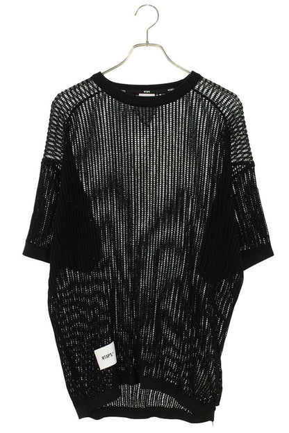 Wtaps 25SS Cotton Knit Sweater Black Size 3
