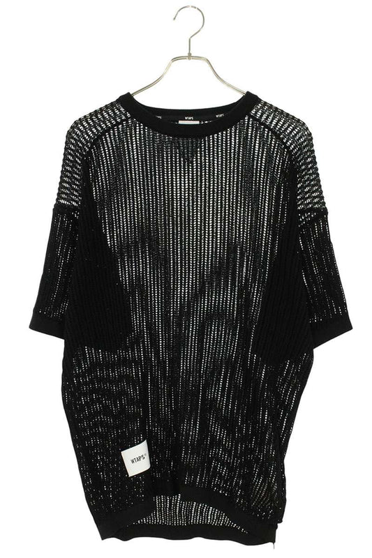 Wtaps 25SS Cotton Knit Sweater Black Size 3