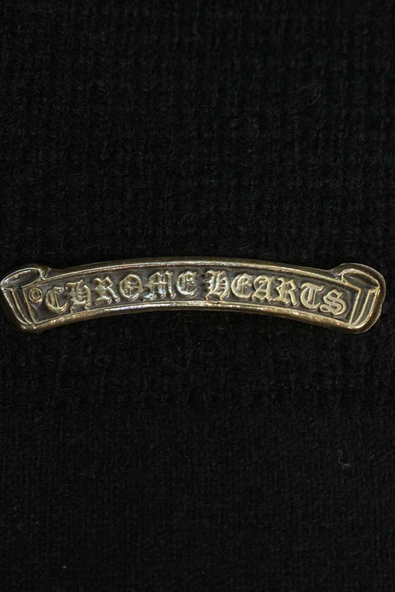 Chrome Hearts Dagger Embroidered Cashmere Knit Size M
