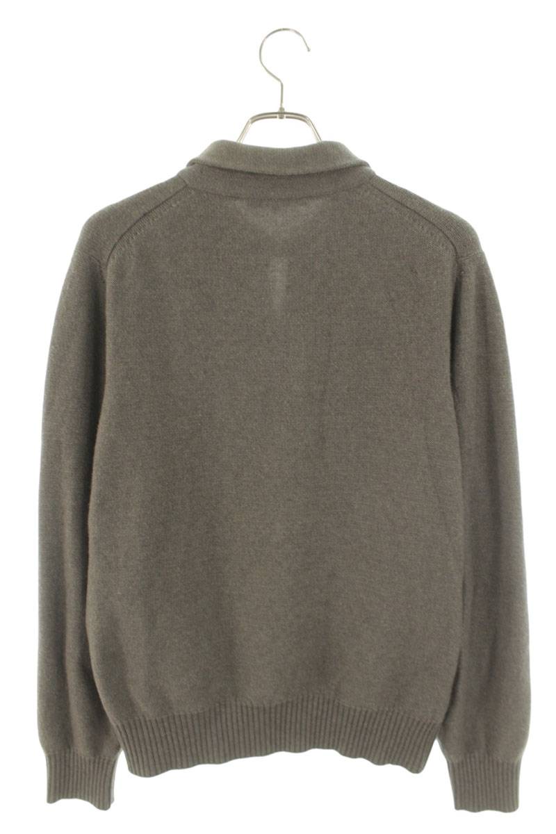 Loro Piana Cashmere Knit Shirt Gray Size L
