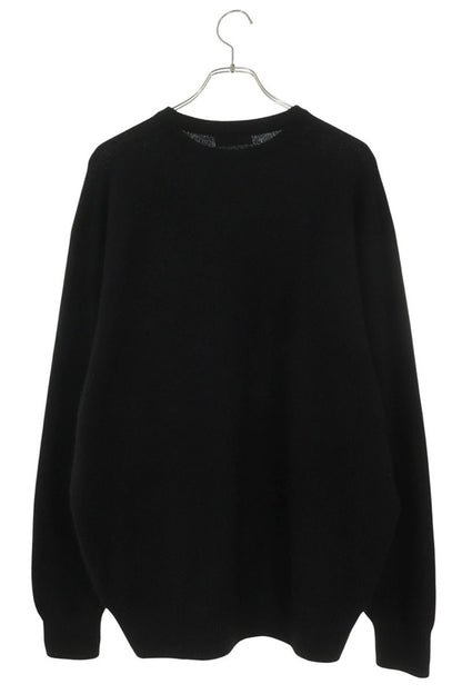 HERILL Crewneck Cashmere Knit Black Size XL