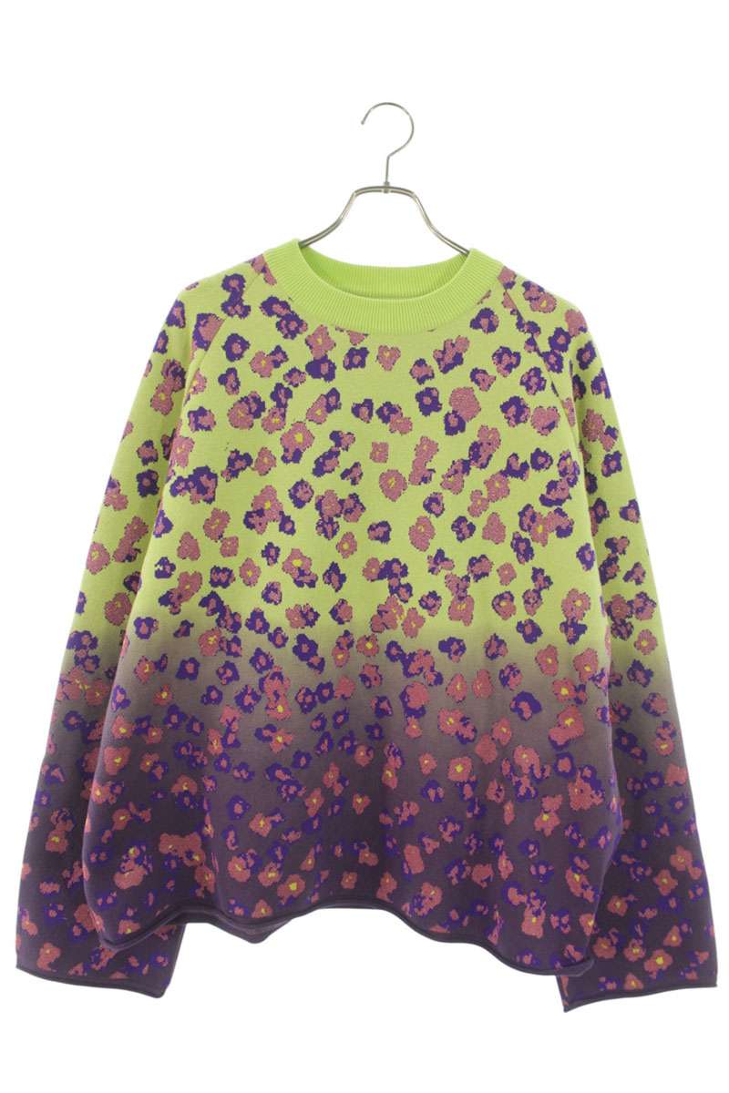 KIDILL 23SS x rurumu: All-Over Pattern Knit Multi Size L