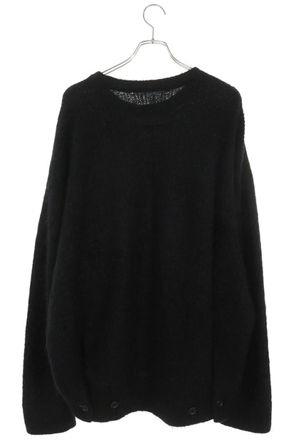 stein Oversized Mohair Blend Knit Black Size M