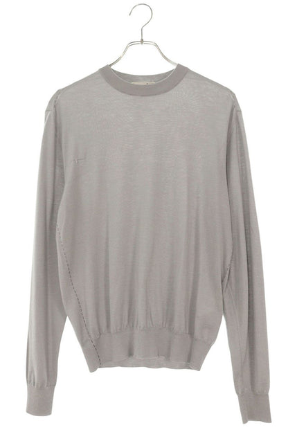 HERMES Cashmere Silk Knit Gray Size XS