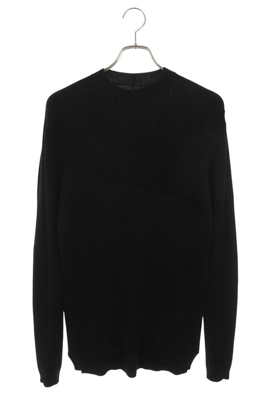 Rick Owens 21SS Panel Knit Black Wool Size S
